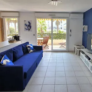 Appartement L'atalante, 2 Pièces 47m2 Rénové Résidence Piscine, Villeneuve-Loubet